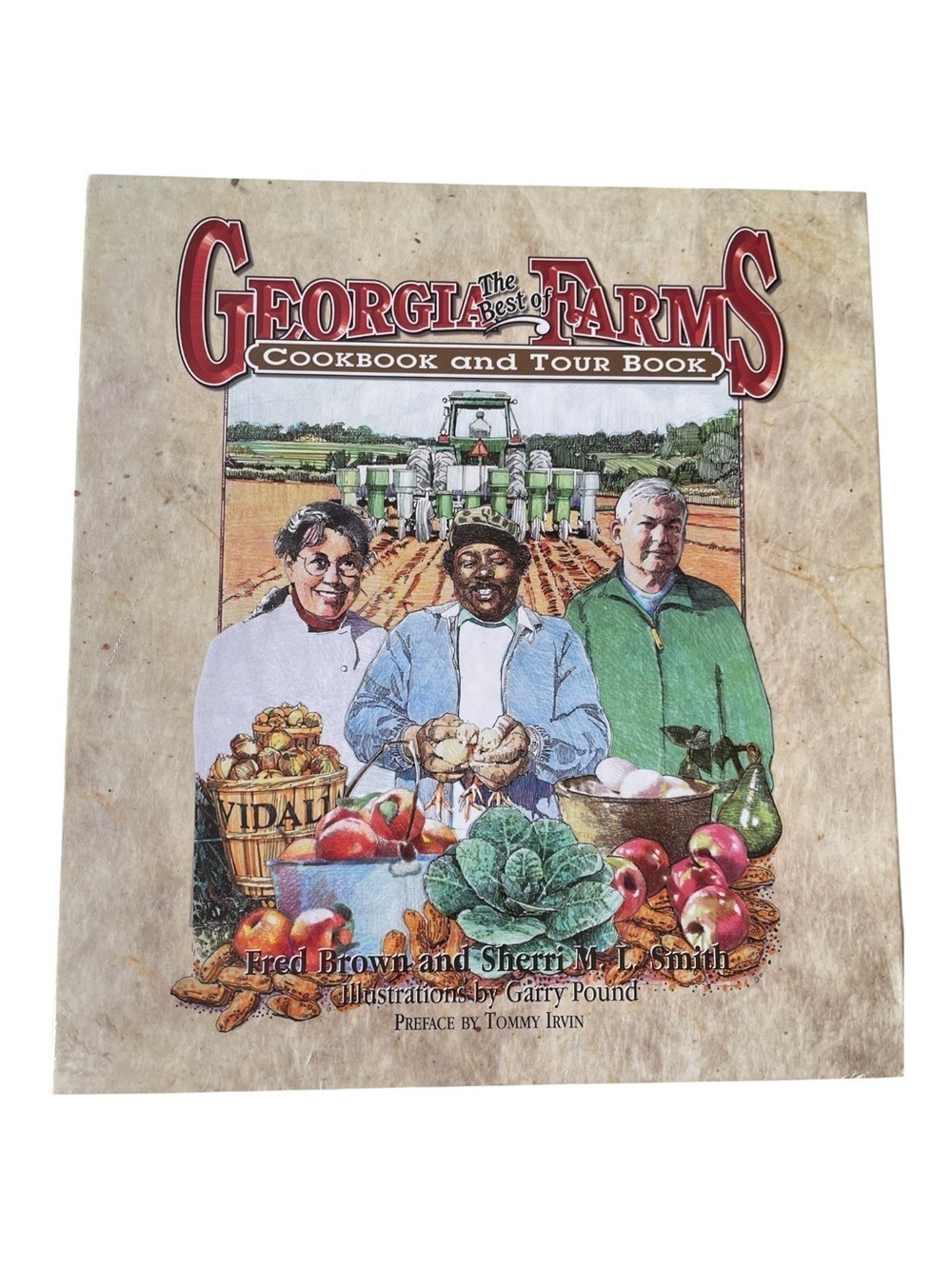 “Georgia Farms Cookbook and Tour Book” by Smith & Brown HB 1991 Guide to Georgia